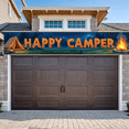 thumbnail image 5 of Forest Design Happy Camper Tent Banner Campfire Nature Scene for Outdoor Adventure Camping Event, 5 of 5