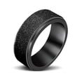 thumbnail image 1 of Rings Stainless Steel Rotatable Spinning Men Decompression Hand Jewelry for Men 6mm Anti Stress Fashion Rust-proof Anxiety Spinner Size 6, 1 of 7
