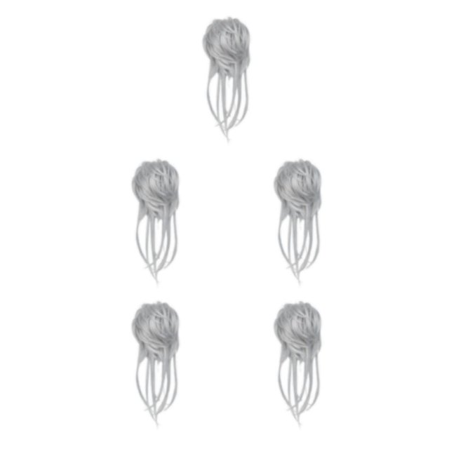 Maytalsory Extension de Queue de Cheval pour Femmes Coiffure Accessoire Simple avec Novateur et Unique 60B Ensemble de 5