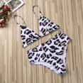 thumbnail image 4 of Women‘s Leopard Bikini Swimsuit Triangle Two Piece Bikini Set Swimwear, 4 of 6