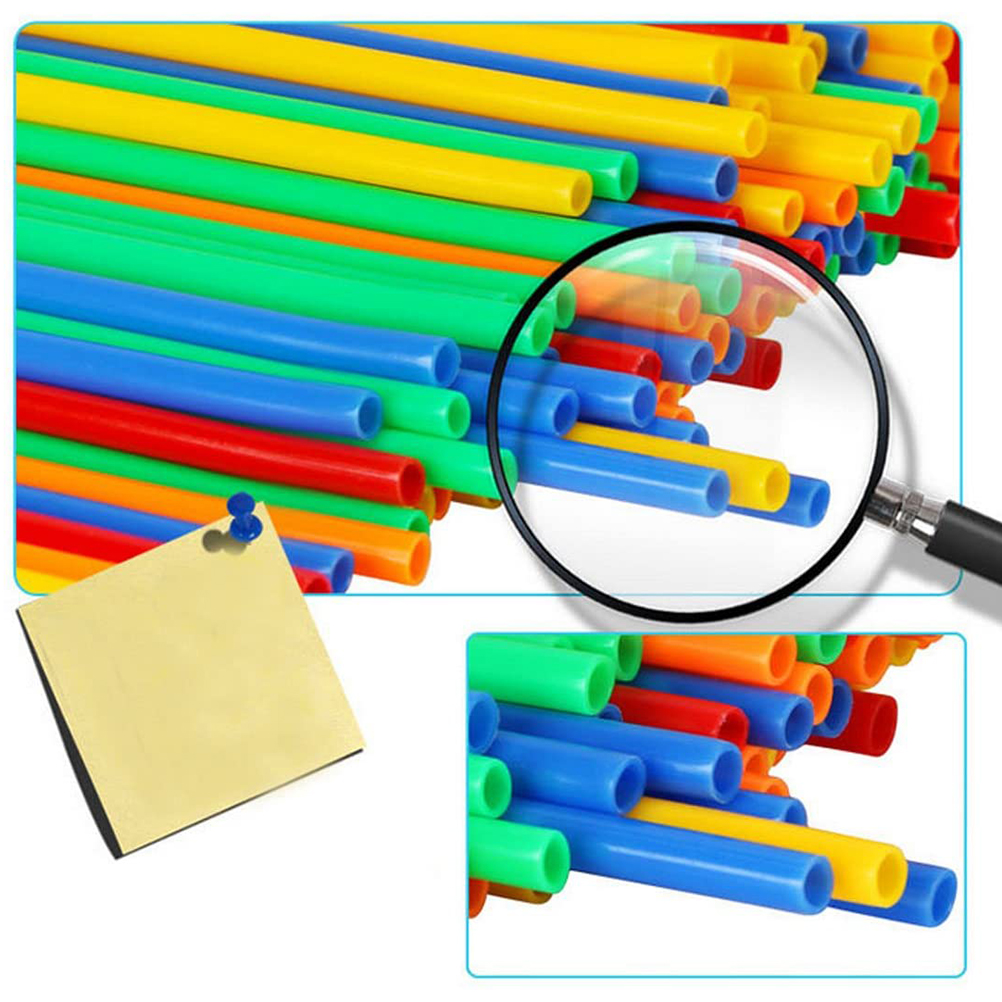 Kids DIY Interlocking Building Construction Toy Set Early Learning Plastic Engineering Building Blocks Sticks