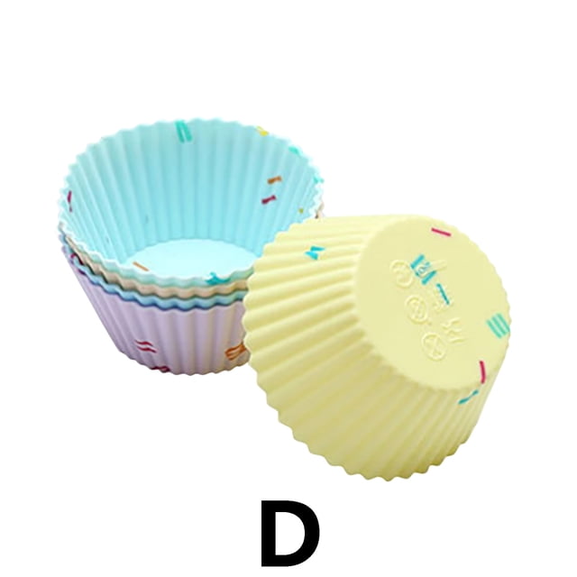 Agiferg Baking Mould For 20 Pack Silicone Muffin Cup and Small Cake Cup