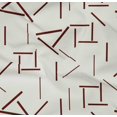 thumbnail image 4 of oneOone Organic Cotton Poplin Twill Fabric Line Geometric Decor Fabric Printed BTY 42 Inch Wide, 4 of 4