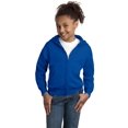 thumbnail image 1 of Hanes Girls Comfortblend EcoSmart Full-Zip Hooded Sweatshirt, 1 of 4