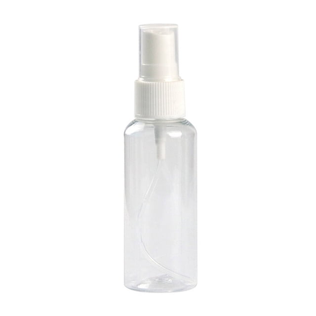QualitChoice 80ml Portable Travel Transparent Plastic Perfume Empty Small Spray Bottle transparent 60ml 1Set
