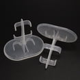 thumbnail image 4 of 5PCS Small Doll Stands, Transparent Standing Aid Bracket For 18 To 30cm Dolls Tabletops Cabinets, 4 of 7