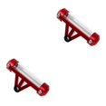 thumbnail image 4 of VONKY Waterproof Motorcycle Tax Tube Easy To Install Sturdy And Durable Stylish Motorcycle Tax Disc Holder red 2Set, 4 of 6
