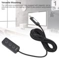 thumbnail image 4 of Clé de Programmation Macro USB, Clavier USB 3 Touches Design Braille 3 Touches Clavier Personnalisé Clavier Personnalisé Souris Fonction Multimédia Pavé Macro pour Travail Gaming, 4 of 7