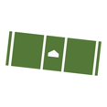 thumbnail image 2 of koolsoo Baseball and Softball Hitting Mat Wear Resistant for Beginner Friends and Family green, 2 of 9