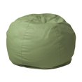 thumbnail image 1 of Small Solid Green Kids Bean Bag Chair, 1 of 9