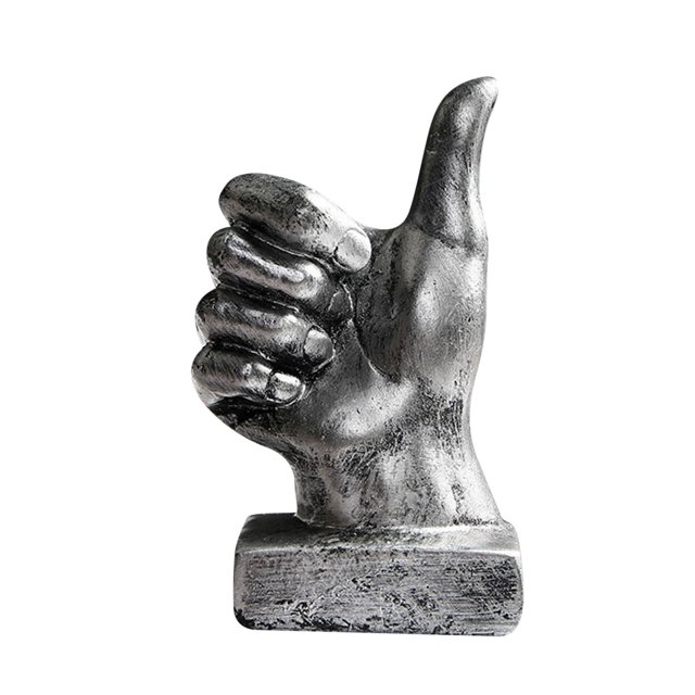 Gesture Finger Model Home Decoration Bar Model Room Desktop Decoration Resin Gift Luxury