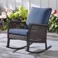 thumbnail image 1 of HOMETRENDS Belmont Patio Rocking Chair - Navy, 1 of 7