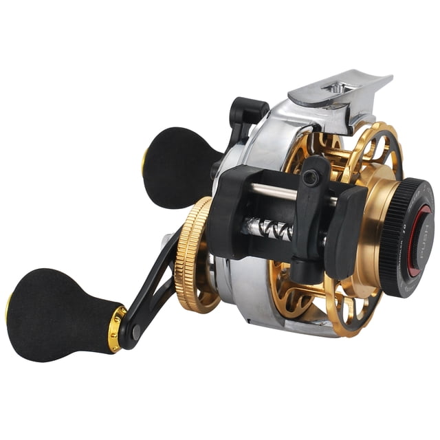 Amdohai Automatic Wire Spread 10+1 BB Fly Fishing Reel Aluminum Alloy Fishing Reel Left/Right Hand Raft Reel Ice Fishing Reels Automatic Line Casting Fly Reel