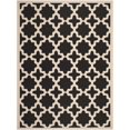 thumbnail image 1 of Safavieh Courtyard Black Indoor Outdoor Rug - 9' x 12', 1 of 4