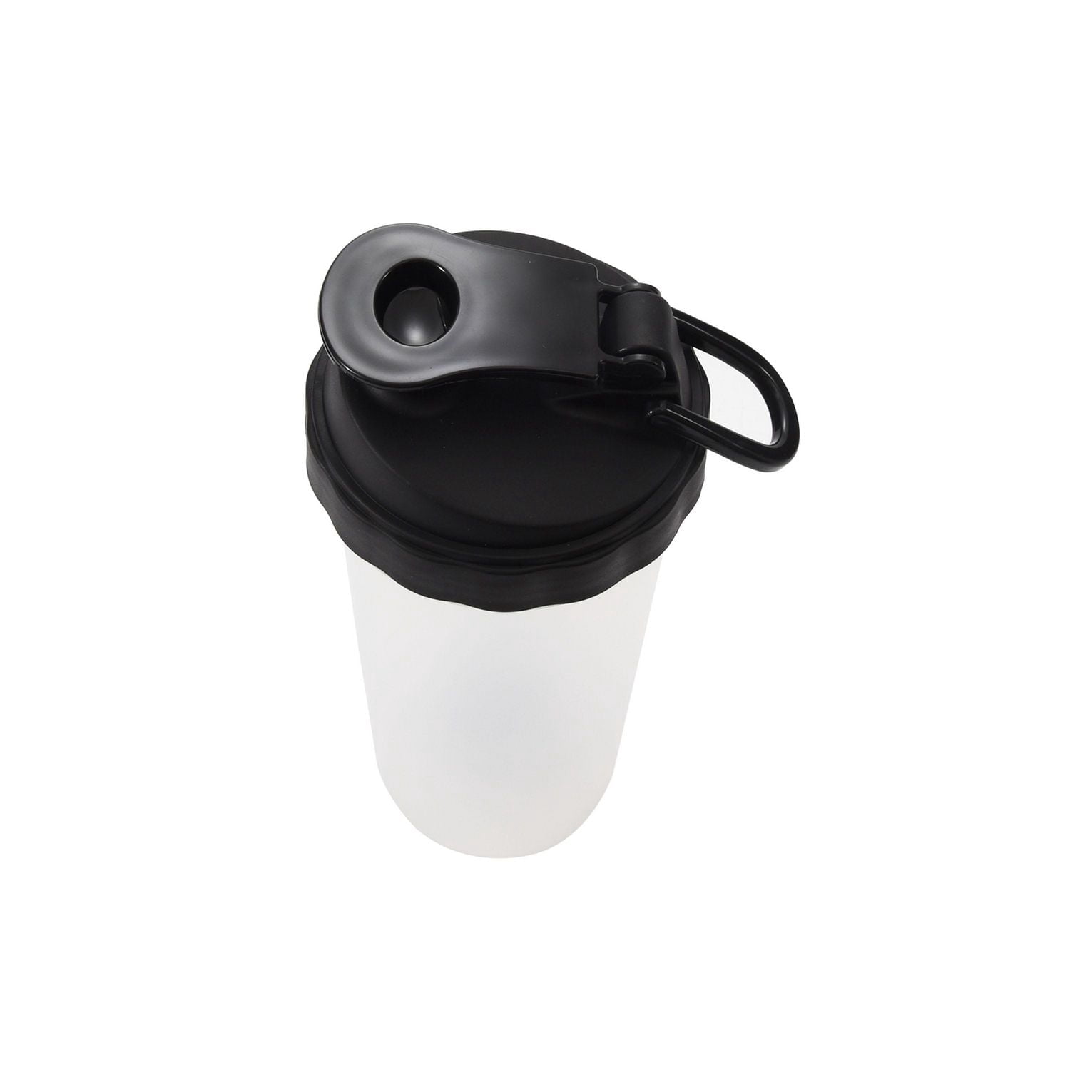 Mainstays Bouteille Shaker en Plastique Noir Uni, 1 Pièce