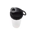 thumbnail image 2 of Mainstays Solid Black Plastic Shaker Bottle, 1pc, 2 of 3