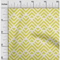 thumbnail image 2 of oneOone Viscose Chiffon Lime Fabric Geometric Craft Projects Decor Fabric Printed By The Yard 42 Inch Wide, 2 of 5