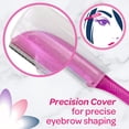 thumbnail image 3 of Schick Silk Touch Up Precision Eyebrow Shaper, Exfoliating Facial Razor for Women, and Dermaplaning Tool, pack of 3, 3 of 8