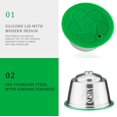 thumbnail image 2 of Yeacher Compatible with Dojo coffee machine reusable grease stainless steel Dojo Kusi coffee capsule shell, 2 of 6