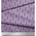 thumbnail image 3 of Soimoi Velvet Fabric Stripe & Light House Shirting Printed Fabric 1 Yard 58 Inch Wide, 3 of 3