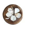 thumbnail image 2 of Hibiscus Bouton d'Armoire en Bois (Ensemble de 6), 2 of 3