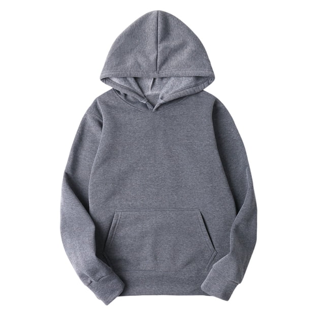 RXIRUCGD Haut à Capuche Décontracté et à la Mode pour Femmes à Manches Longues avec Poche, Gris Foncé, Taille : m