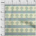 thumbnail image 1 of oneOone Georgette Viscose Fabric Arrow & Tree Block Print Fabric By Yard 42 Inch Wide, 1 of 4