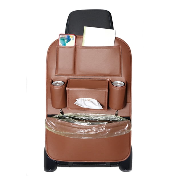 Car Trunk Organizer with Seat Back Hanging Design, 23 in x 17 in Large Capacity Storage Bag for SUV and Sedan