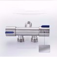 thumbnail image 2 of MasteelfCA Bathroom Washing Machine Faucet Double Handle Stainless Steel Cold Water Faucet, 2 of 8