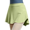 thumbnail image 1 of ShomPort Jupe Mini pour Filles à Volants Taille Haute à Enfiler Jupe de Ballet Légère Élastique Robe Décontractée pour Danser, 1 of 4