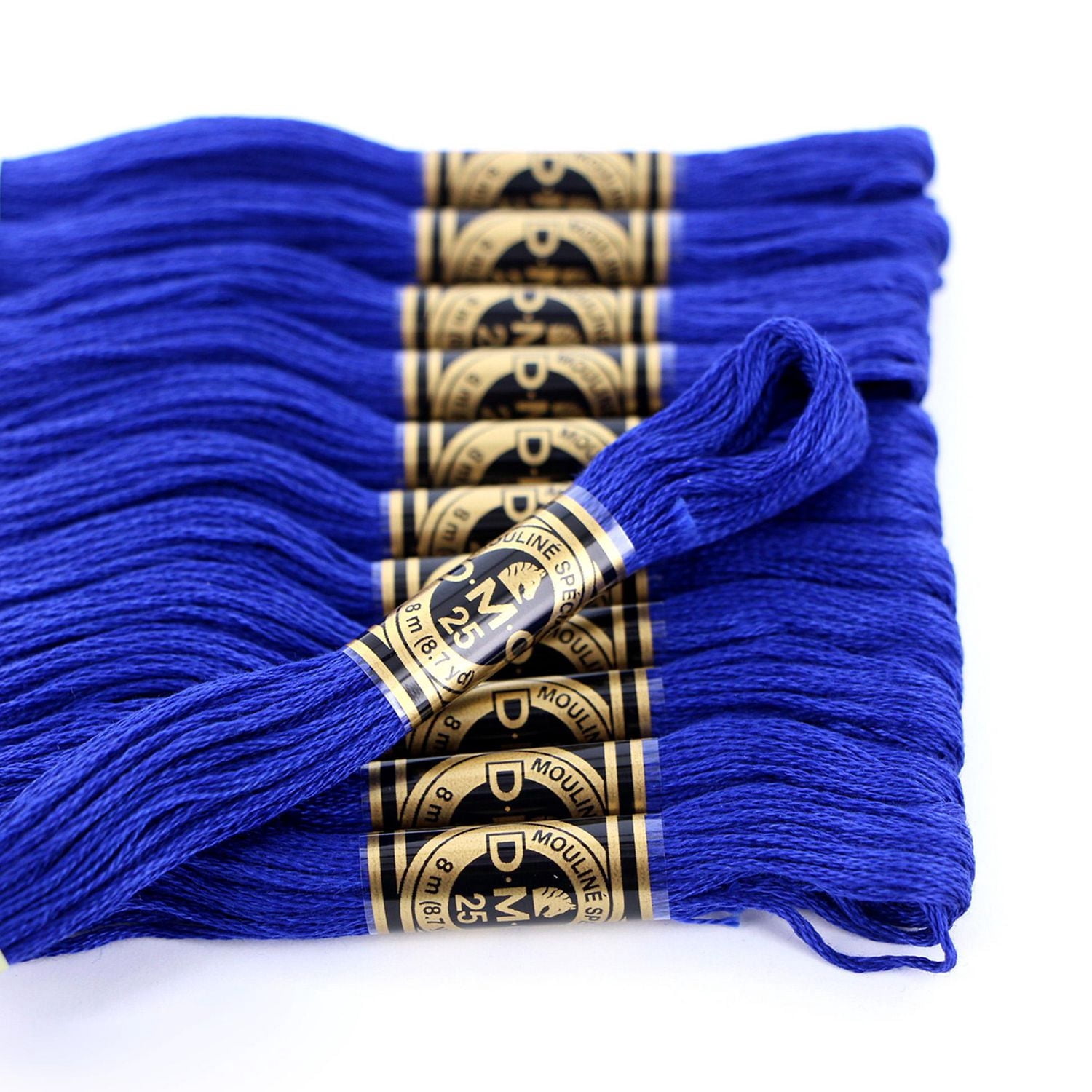DMC bleu coton 6 Strand Floss 8 m (8.75 yd)