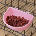 thumbnail image 4 of 3pcs pet plastic hanging bowl pet drinking water feeding hanging bowl, 4 of 5