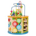 thumbnail image 2 of Dioche Wooden Bead Maze, Durable Bead Maze, Safe Colorful Stable For Above 3 Years Old Children, 2 of 8