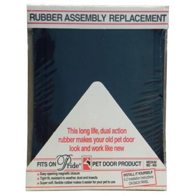Pride Pet Doors XLD 600A Rubber Assembly Replacement Pet Door Flap - Extra Large