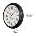 thumbnail image 2 of HOMETRENDS Wall Clock, 2 of 4