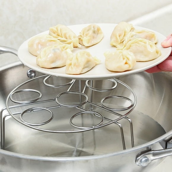 Stainless Steel Multi Layer Fryer Rack Steaming and Dehydrator Accessory for Dual Basket Air Fryers