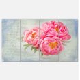 thumbnail image 2 of Design Art - Pivoines Roses dans un Vase Blanc, 2 of 3