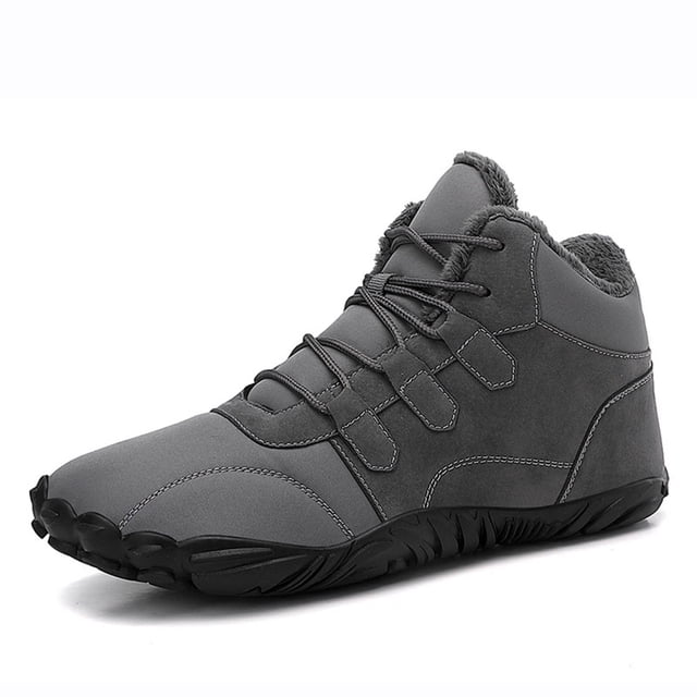 LSLJS Man Solid Color Drawstring Warm Cotton Boots Fleecing Intensification Snow Boots, Mens Boots, Gift for Men