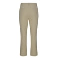 thumbnail image 3 of Khaki Man Hawaiian Ruched Paperbag Tropical Straight Leg Basic Long Leg Loose Fit Pants for Man Faux Linen Beach Lounge Stretchy Fall Summer Pants 2025 Clothing S, 3 of 7