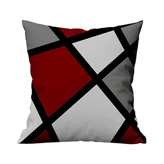 ZheElen Taie d'Oreiller Résistante aux Rides en Polyester pour Canapé Housse de Coussin Décorative Durable et Facile d'Entretien W0081-38