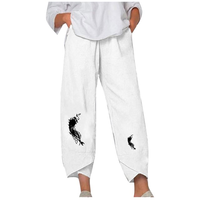 Cameland Pantalon pour Femmes Nouveau Design Style Décontracté de Sport Jupe-Pantalon à Jambe Grand
