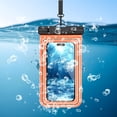 thumbnail image 1 of Birdeem Waterproof Phone Pouch,Universal 7X3.5 Inch Touchscreen Dry Bag Case with Lanyard,Submersible Protector for Swimming Hiking Kayaking Floating Protection, 1 of 9