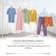 thumbnail image 2 of Color Catchers Laundry Sheets for Fabrics - Dye Solution for All Fabrics - Helps Color Transfer and Keep Clothes Bright - Indoor Use, 2 of 8