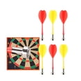 thumbnail image 2 of Magnetic Dartboard Set Safety Iron Dartboard Double-sided Printing Flannel Darts, 2 of 5