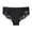 Black, variant on Bigersell Women Underwear Cotton Clearance Maternity Underwear Cheeky Panty Style P-528 Nylon Brief Panties G String Thong Briefs Mid Waist Women Cheeky Panties Pink S