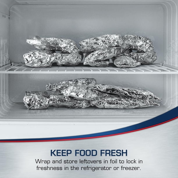 食糧補充　シルバースクロールFOIL Alcan Aluminum Foil Wrap, 50 FT - Walmart.ca