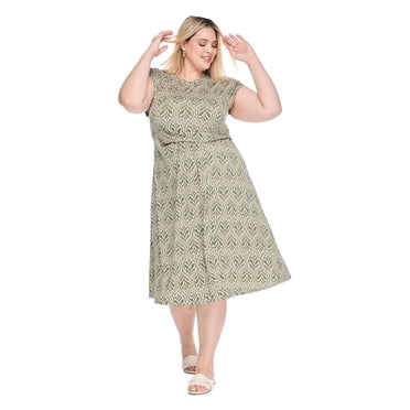 Lane Bryant Women's Plus Front Twist Dress