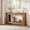 Flame Pattern 1.2 m, variant on AKDSteel 47" Console Table for Entryway, Entry Accent Table for Living Room, Long Console Table with Storage, Farmhouse Hallway Table with 2-Tier Storage Shelf, Rectangular Sofa Table Behind Couch