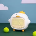 thumbnail image 2 of Pompotops Cartoon Alarm Clock Small Program Controlling Luminous Alarm Clock Multi-function Electronic Alarm Clock For Students Clearance, 2 of 8