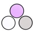 thumbnail image 2 of 3 pcs 67mm UV CPL FLD Camera Filters Kit for Canon / Nikon DSLR Cameras, 2 of 14